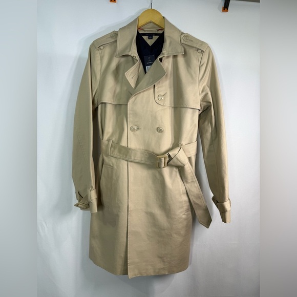 Tommy Hilfiger Jackets & Blazers - NWT❤️ Hilfiger Double Breasted and Belted Trench Coat—-Size L